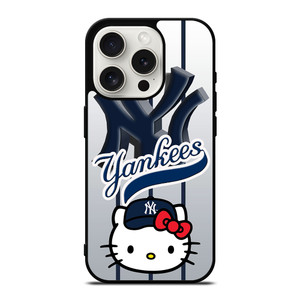 NEW YORK YANKEES HELLO KITTY 1 iPhone 15 Pro Case Cover