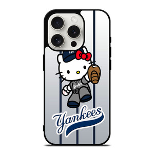 NEW YORK YANKEES HELLO KITTY 3 iPhone 15 Pro Case Cover