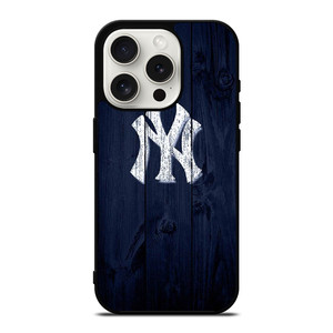 NEW YORK YANKEES WOODEN iPhone 15 Pro Case Cover NEW YORK YANKEES WOODEN iPhone 15 Pro Case Cover
