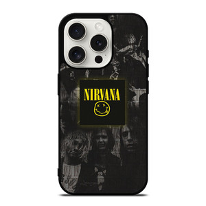 NIRVANA ROCK BAND LOGO iPhone 15 Pro Case Cover NIRVANA ROCK BAND LOGO iPhone 15 Pro Case Cover