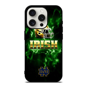 NOTRE DAME ND GREEN iPhone 15 Pro Case Cover