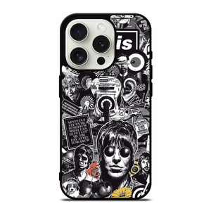 OASIS BAND COLLAGE iPhone 15 Pro Case Cover