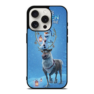 OLAF'S AND DEER FROZEN iPhone 15 Pro Case Cover OLAF'S AND DEER FROZEN iPhone 15 Pro Case Cover