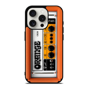 ORANGE GUITAR BASS AMP 1 iPhone 15 Pro Case Cover ORANGE GUITAR BASS AMP 1 iPhone 15 Pro Case Cover