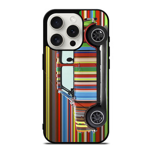PAUL SMITH MINI COOPER iPhone 15 Pro Case Cover PAUL SMITH MINI COOPER iPhone 15 Pro Case Cover