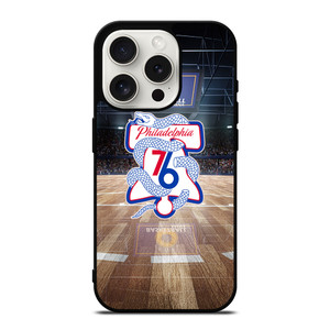 PHILADELPHIA 76ERS NBA LOGO iPhone 15 Pro Case Cover