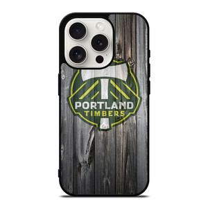 PORTLAND TIMBERS WOODEN iPhone 15 Pro Case Cover