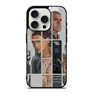 PRISON BREAK ART iPhone 15 Pro Case Cover