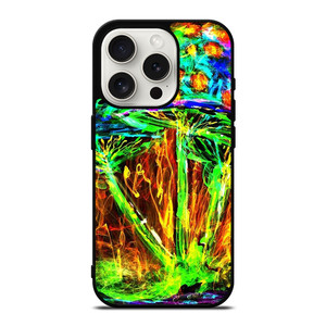 PSYCHEDELIC VISUALS MUSHROOM iPhone 15 Pro Case Cover PSYCHEDELIC VISUALS MUSHROOM iPhone 15 Pro Case Cover
