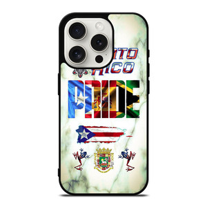 PUERTO RICO FLAG PRIDE iPhone 15 Pro Case Cover