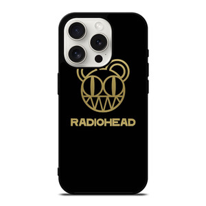 RADIOHEAD LOGO GOLD iPhone 15 Pro Case Cover