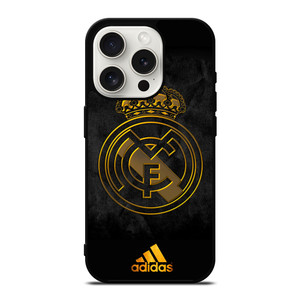 REAL MADRID GOLD iPhone 15 Pro Case Cover REAL MADRID GOLD iPhone 15 Pro Case Cover
