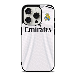 REAL MADRID JERSEY iPhone 15 Pro Case Cover REAL MADRID JERSEY iPhone 15 Pro Case Cover