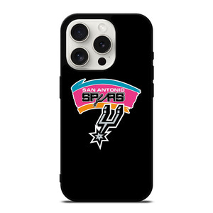 SAN ANTONIO SPURS NBA LOGO iPhone 15 Pro Case Cover SAN ANTONIO SPURS NBA LOGO iPhone 15 Pro Case Cover