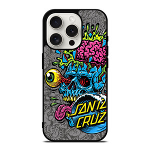 SANTA CRUZ SKATEBOARDS SKULL iPhone 15 Pro Case Cover