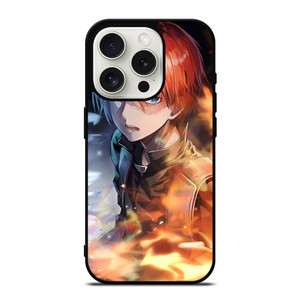 SHOTO TODOROKI FACE MY HERO ACADEMIA iPhone 15 Pro Case Cover