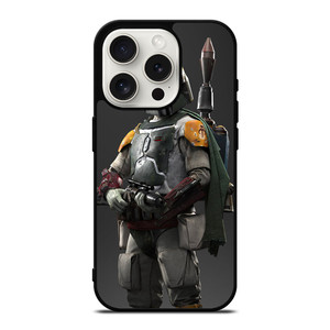 STAR WARS BOBA FETT MANDALORIAN 2 iPhone 15 Pro Case Cover
