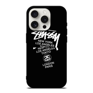 STUSSY METROPOLITAN iPhone 15 Pro Case Cover