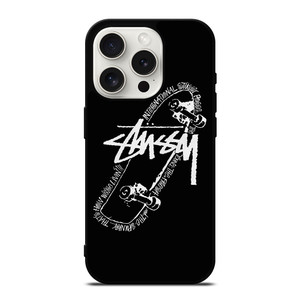 STUSSY SKATE iPhone 15 Pro Case Cover STUSSY SKATE iPhone 15 Pro Case Cover