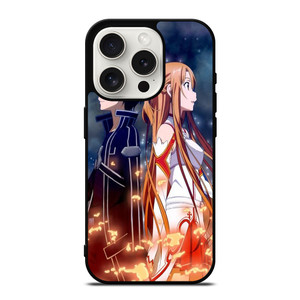SWORD ART ONLINE KIRITO AND ASUNA 2 iPhone 15 Pro Case Cover