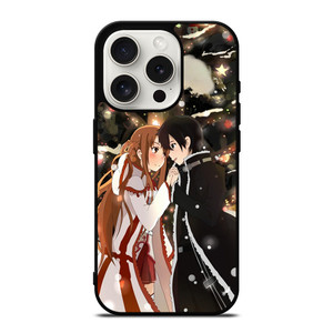 SWORD ART ONLINE KIRITO AND ASUNA iPhone 15 Pro Case Cover SWORD ART ONLINE KIRITO AND ASUNA iPhone 15 Pro Case Cover