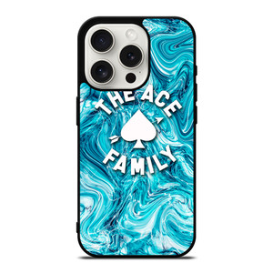 THE ACE FAMILY BLUE DAZZLE iPhone 15 Pro Case Cover THE ACE FAMILY BLUE DAZZLE iPhone 15 Pro Case Cover