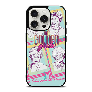 THE GOLDEN GIRLS CARTOON iPhone 15 Pro Case Cover