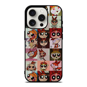 THE POWERPUFF GIRLS COLLAGE iPhone 15 Pro Case Cover