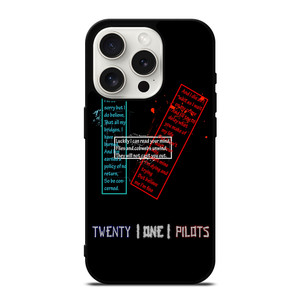 TWENTY ONE PILOTS LOGO iPhone 15 Pro Case Cover