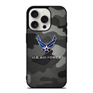 US AIR FORCE CAMO LOGO iPhone 15 Pro Case Cover US AIR FORCE CAMO LOGO iPhone 15 Pro Case Cover