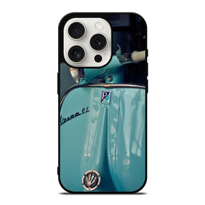 VESPA PIAGGIO BLUE iPhone 15 Pro Case Cover