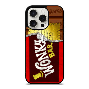 WONKA BAR CHOCOLATE BAR iPhone 15 Pro Case Cover WONKA BAR CHOCOLATE BAR iPhone 15 Pro Case Cover