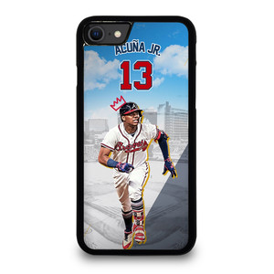 ACUNA JR ATLANTA BRAVES BASEBALL iPhone SE 2020 Case Cover