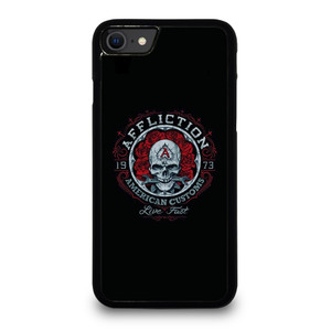 AFFLICTION SKULL ROSE iPhone SE 2020 Case Cover AFFLICTION SKULL ROSE iPhone SE 2020 Case Cover