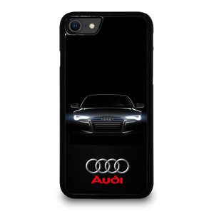 AUDI BLACK CAR iPhone SE 2020 Case Cover