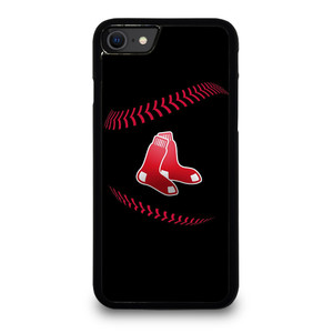 BOSTON RED SOX BLACK LOGO iPhone SE 2020 Case Cover