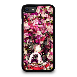 BOSTON TERRIER DOG 2 iPhone SE 2020 Case Cover