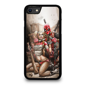 DEADPOOL HARLEY QUINN 2 iPhone SE 2020 Case Cover