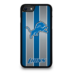 DETROIT LIONS STRIPE iPhone SE 2020 Case Cover
