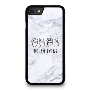 DOLAN TWINS MARBLE LOGO iPhone SE 2020 Case Cover