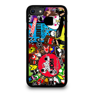 EAT SLEEP JDM COLLAGE iPhone SE 2020 Case Cover