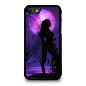 FAIRY DRAGONFLIES PURPLE MOON iPhone SE 2020 Case Cover