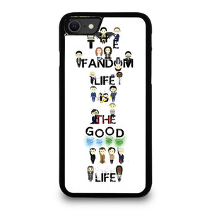FANDOM LIFE QUOTE iPhone SE 2020 Case Cover FANDOM LIFE QUOTE iPhone SE 2020 Case Cover