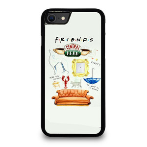 FRIENDS CENTRAL PERK ART iPhone SE 2020 Case Cover