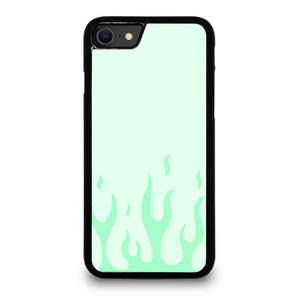 GREEN FLAME iPhone SE 2020 Case Cover