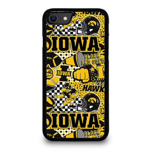 IOWA HAWKEYES COLLAGE iPhone SE 2020 Case Cover