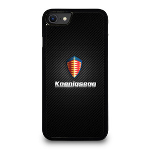 KOENIGSEGG CARBON LOGO iPhone SE 2020 Case Cover