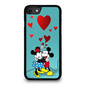 MICKEY AND MINNIE MOUSE HUG iPhone SE 2020 Case Cover