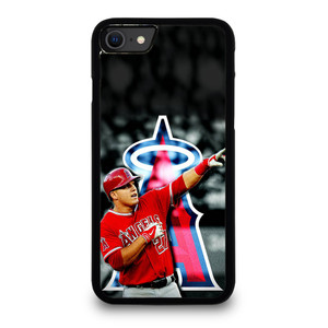 MIKE TROUT LOS ANGELES ANGELS iPhone SE 2020 Case Cover