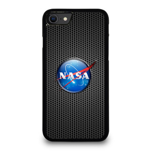 NASA METAL LOGO iPhone SE 2020 Case Cover